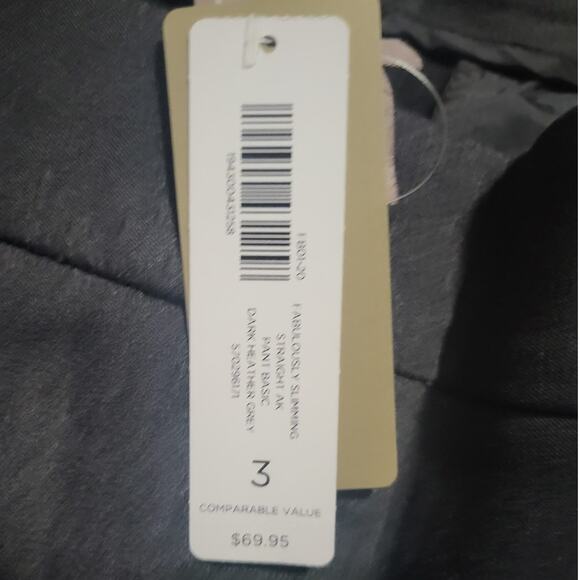 Chico's Fabulously Slimming Dark Heather Gray Pants - 3 (XL/16) - Picture 3 of 8